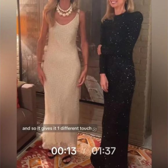 ZARA SEQUIN DRESS ZW COLLECTION - Picture 4 of 5